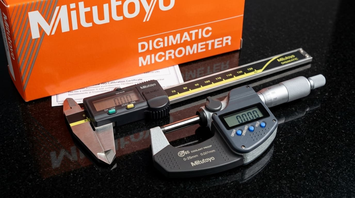 Workshop Metrology: Why Alcyde Invests in Mitutoyo High-Precision Measuring Tools